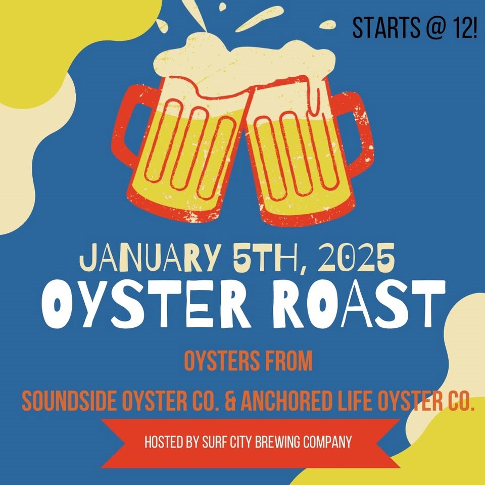 Oyster Roast at Surf City Brewing