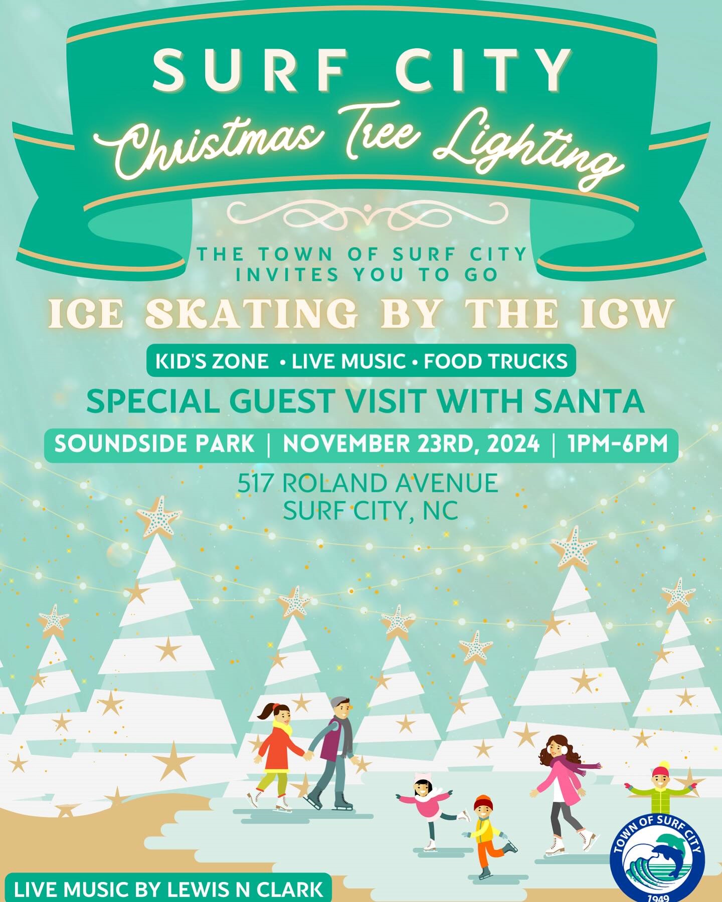 Surf City Christmas Tree Lighting